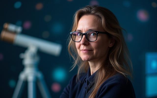 Porträt von Dr. Elisabeth Klein, Astrophysikerin