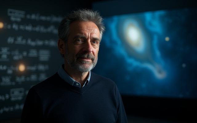 Porträt von Professor Markus Richter, führender Kosmologe